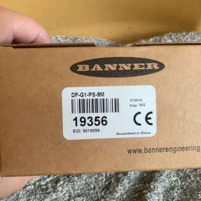 BANNER DF-G1-PS-9M Optical Sensor for Precision Detection