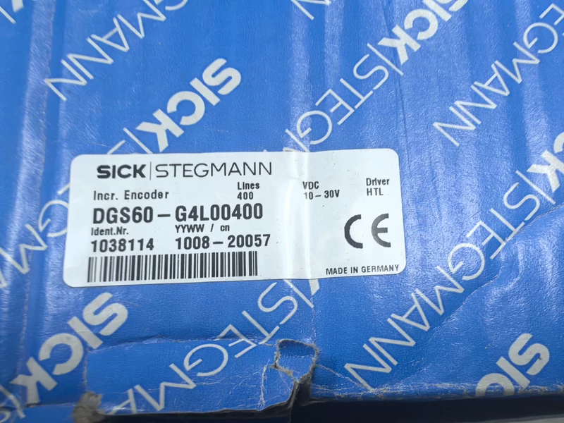 DGS60-G4L00400 SICK Encoder - Reliable Motion Feedback