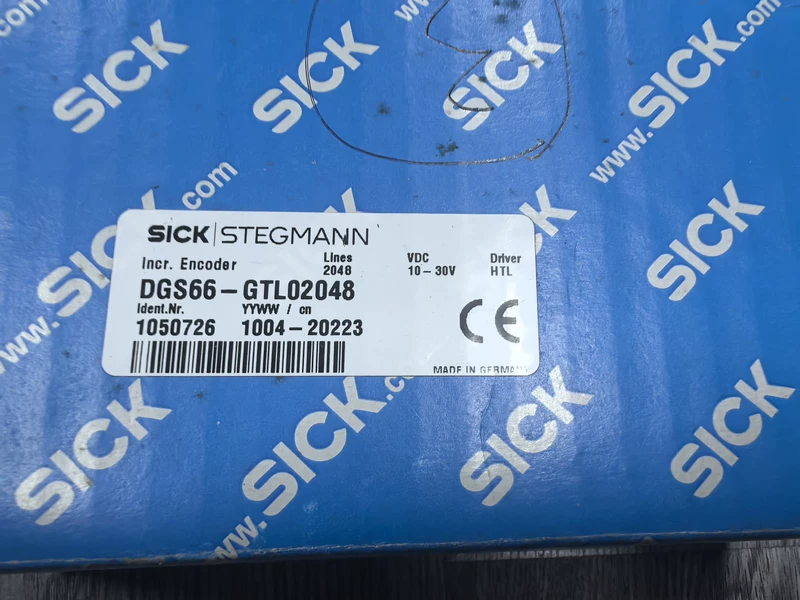 DGS66-GTL02048 SICK Encoder - High-Resolution Feedback