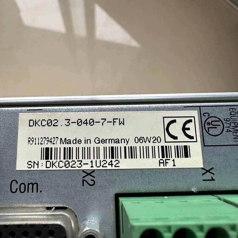Precision REXROTH Servo Drive DKC02.3-040-7-FW for Industrial Use