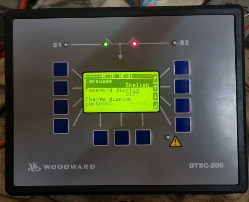 DTSC-200 WOODWARD Switch - Automatic Transfer