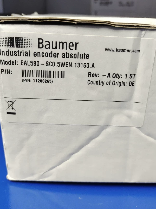 Baumer Encoder EAL580-SCO.5WEN.13160.A High Precision