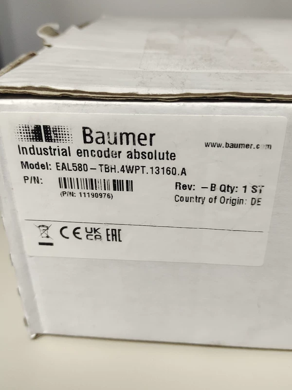 High-Precision Baumer EAL580-TBH.4WPT.13160.A Encoder
