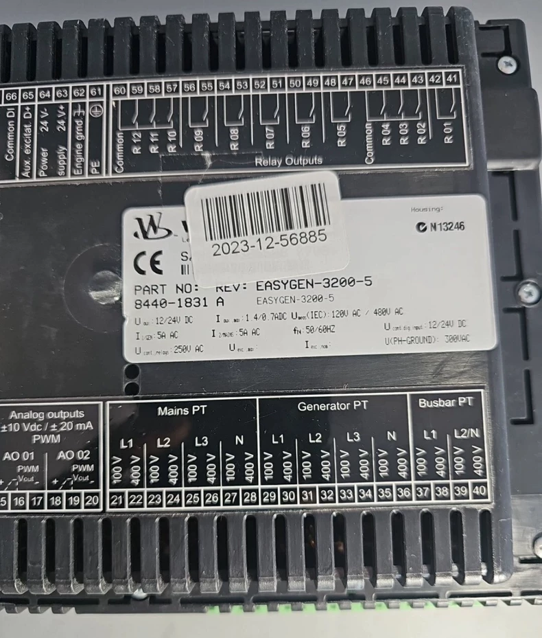 Generator Controller Woodward EASYGEN-3200-5 for Stability