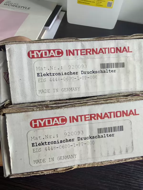 HYDAC Pressure Sensor EDS 4448-0600-1-PP-000 High Accuracy