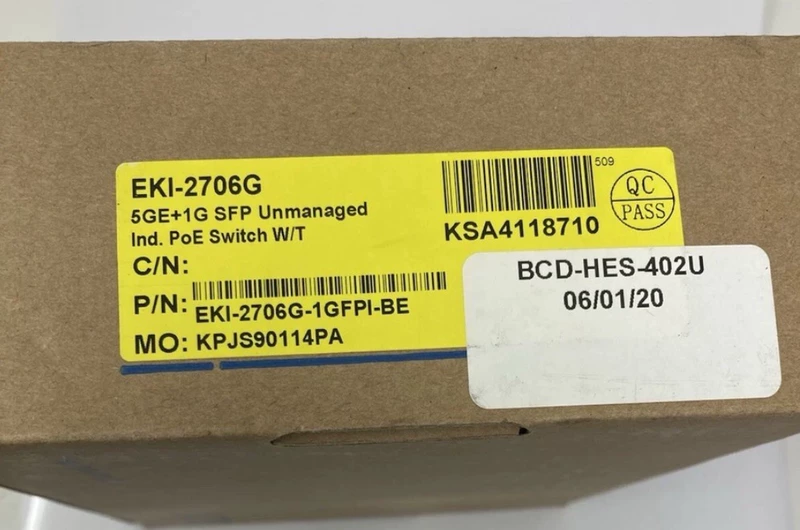 Industrial Ethernet Switch EKI-2706G-1G FPI-BE by Agilent