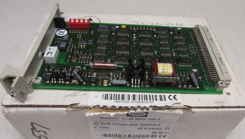 Reliable I/O Data Coupling with HIMA F7553 984755302 Module