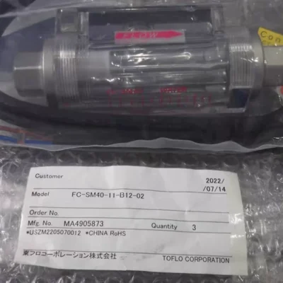 TOFLO FC-SM40-11-B12-02 Flow Meter - Accurate Liquid Measurement