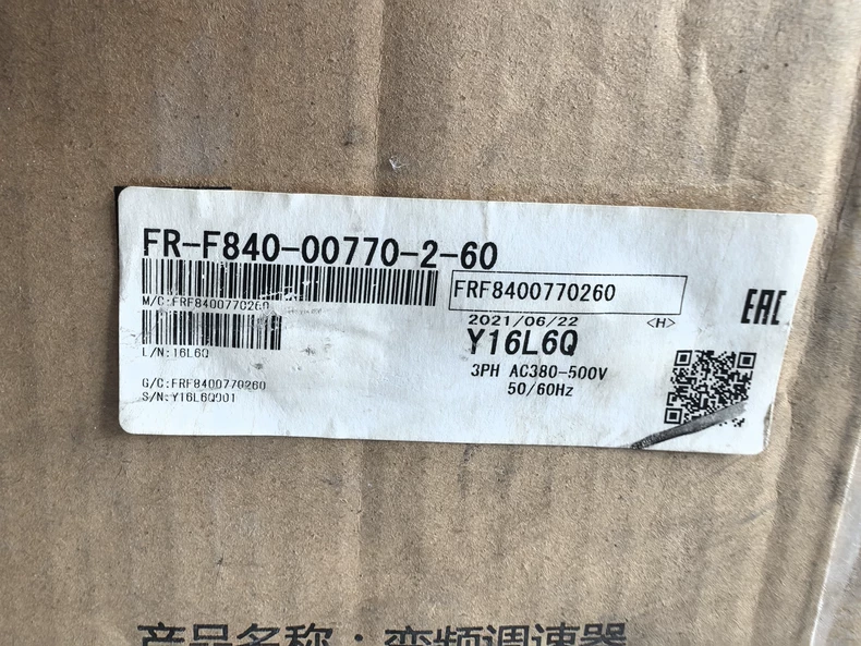 FR-F840-00770-2-60 Inverter by Mitsubishi - Reliable