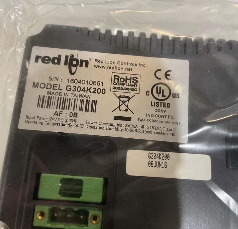 Red Lion HMI Display G304K200 - Industrial Monitoring