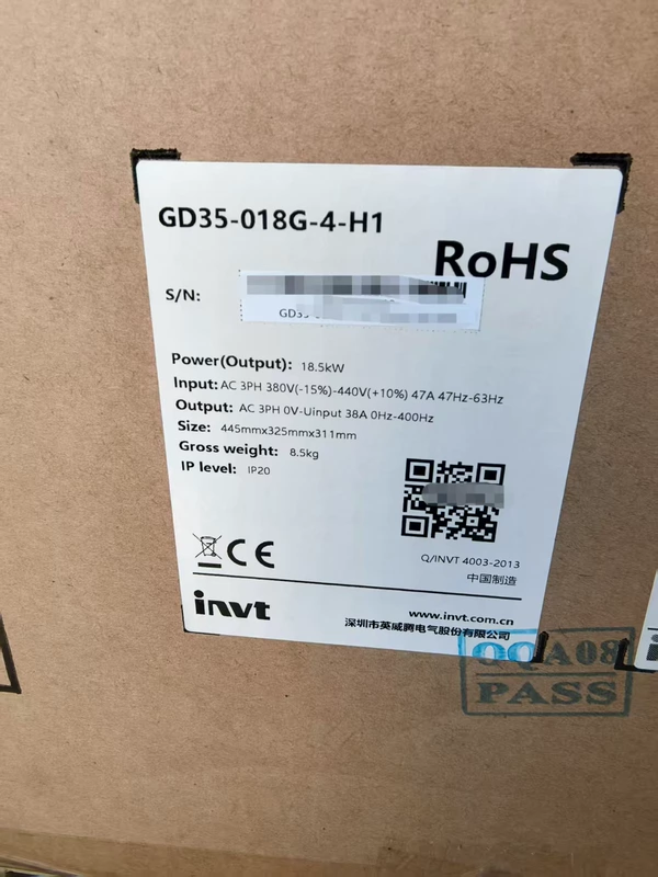 GD35-015G-4-H1 INVT Variable Frequency Drive - Precision Motor Control