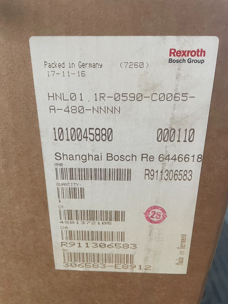 HNL01.1R-0590-C0065-A-480-NNNN Drive by REXROTH for Precise Control