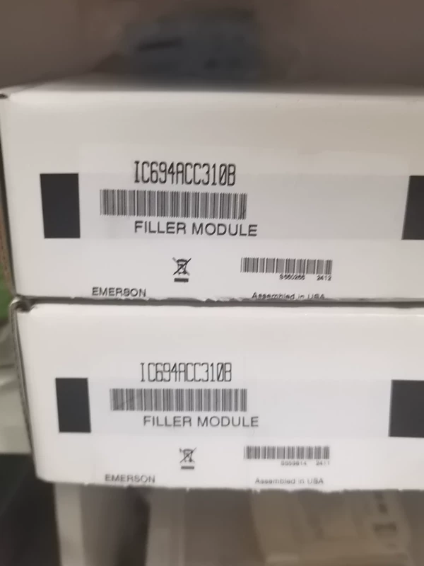 Reliable Emerson Filler Module IC694ACC310B for PLCs