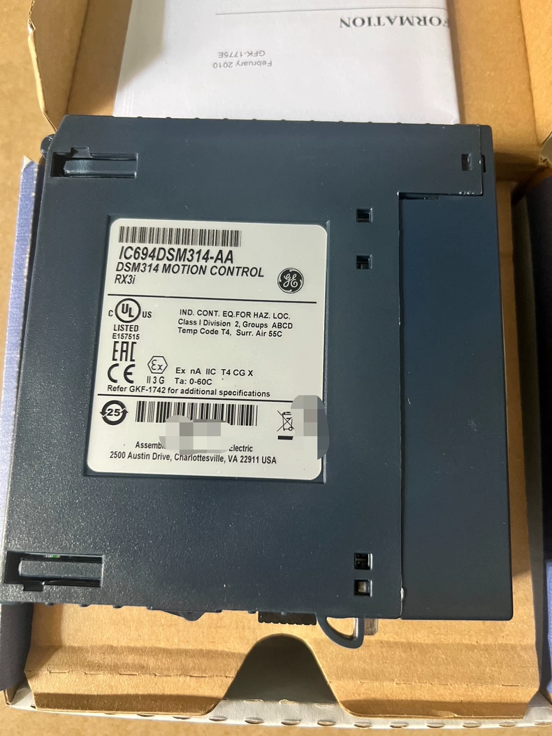 Precision Motion with GE FANUC IC694DSM314 Digital Servo Module