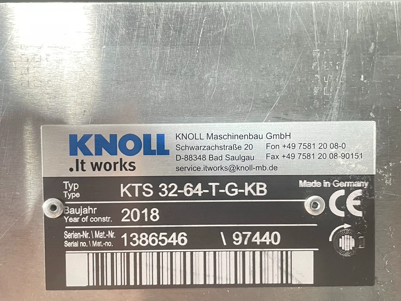 Screw Pump KTS 32-64-T-G-KB by KNOLL for Industrial Pumping