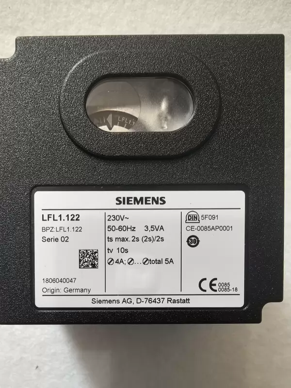 Optimize Burner Performance with SIEMENS LFL1.122 Control