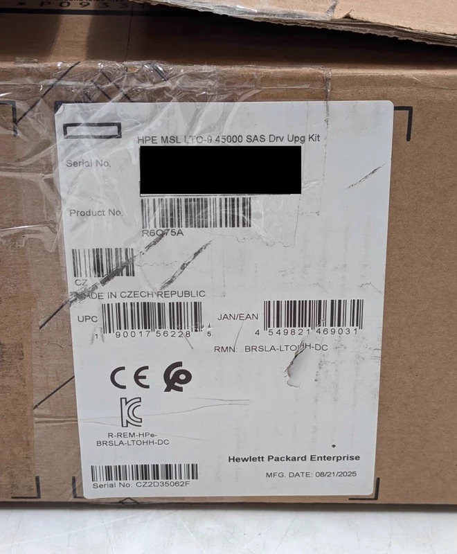 LTO-9 Ultrium 45000 HPE Tape Drive Upgrade Kit for Backup