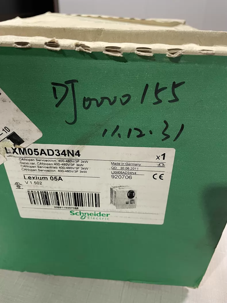 LXM05AD34N4 Schneider Drive - Advanced Servo Performance