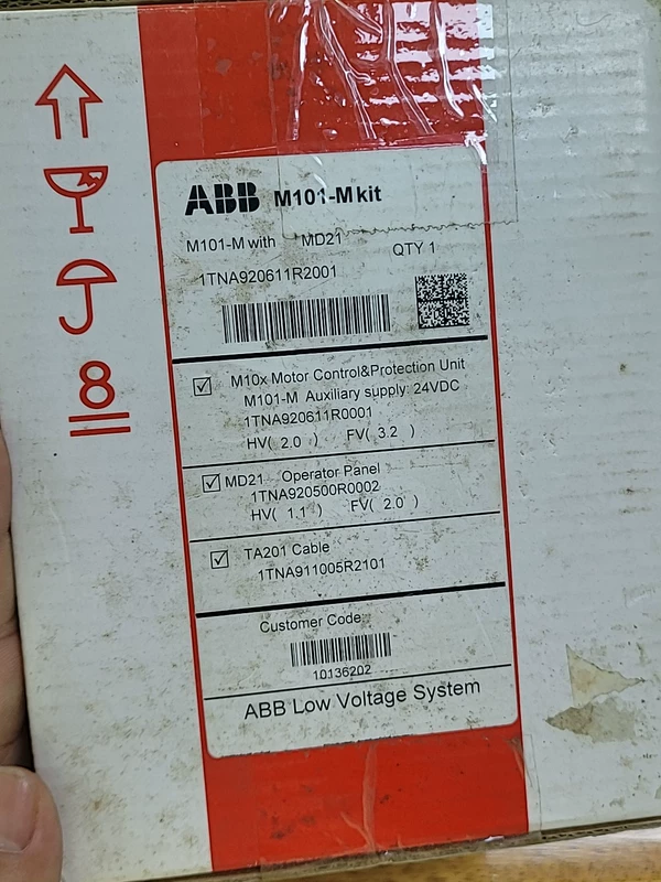 ABB Protection Unit M101-M 1TNA920633R2001 for Safety