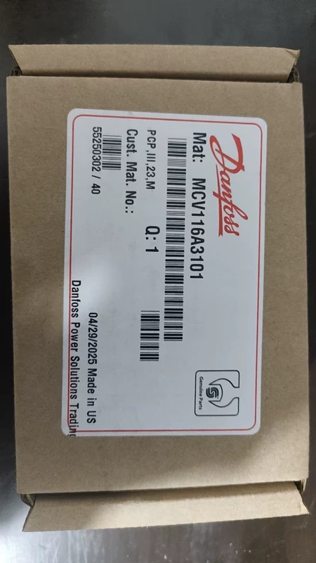Precision Danfoss MCV116A3101 Control Valve for Industrial Use