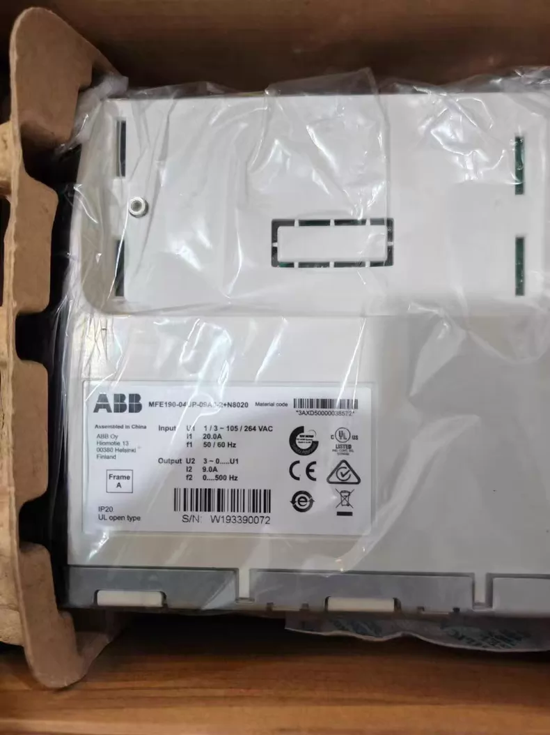 Precision ABB MFE190-04UP-09A0-2 Servo Drive for Industrial Use