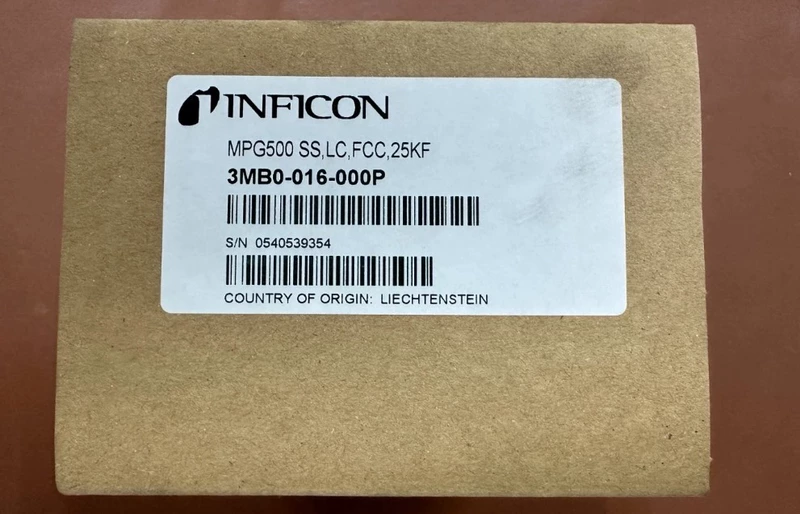 Cold Cathode Pirani Gauge Inficon MPG500 3MB0-016-000P