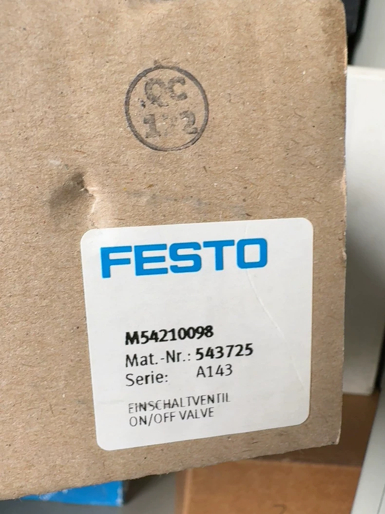 M54210098 FESTO Soft-Start Valve for Controlled Flow Initiation