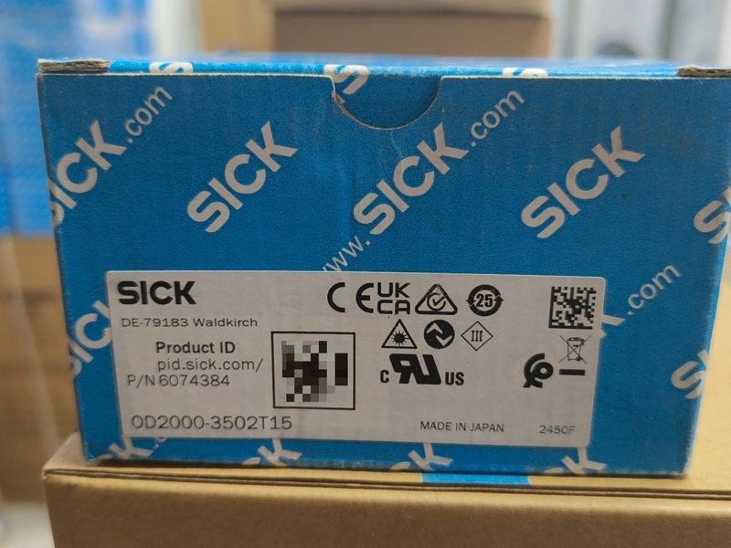 SICK Laser Sensor OD2000-3502T15 for High-Precision Detection