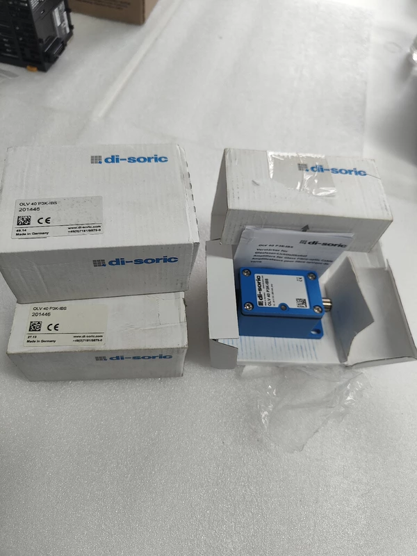 di-soric Fiber Optic Sensor OLV 40 P3K-IBS High Precision