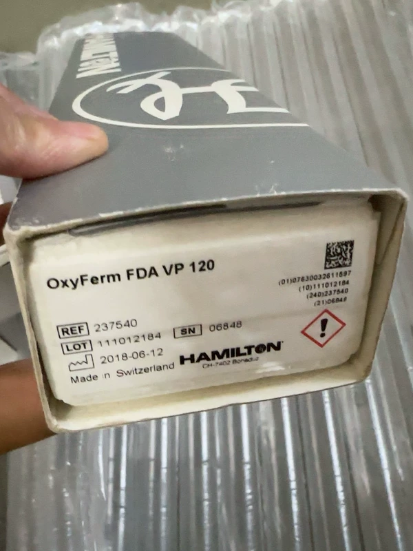 HAMILTON Dissolved Oxygen Sensor OxyFerm FDA VP 120 Model