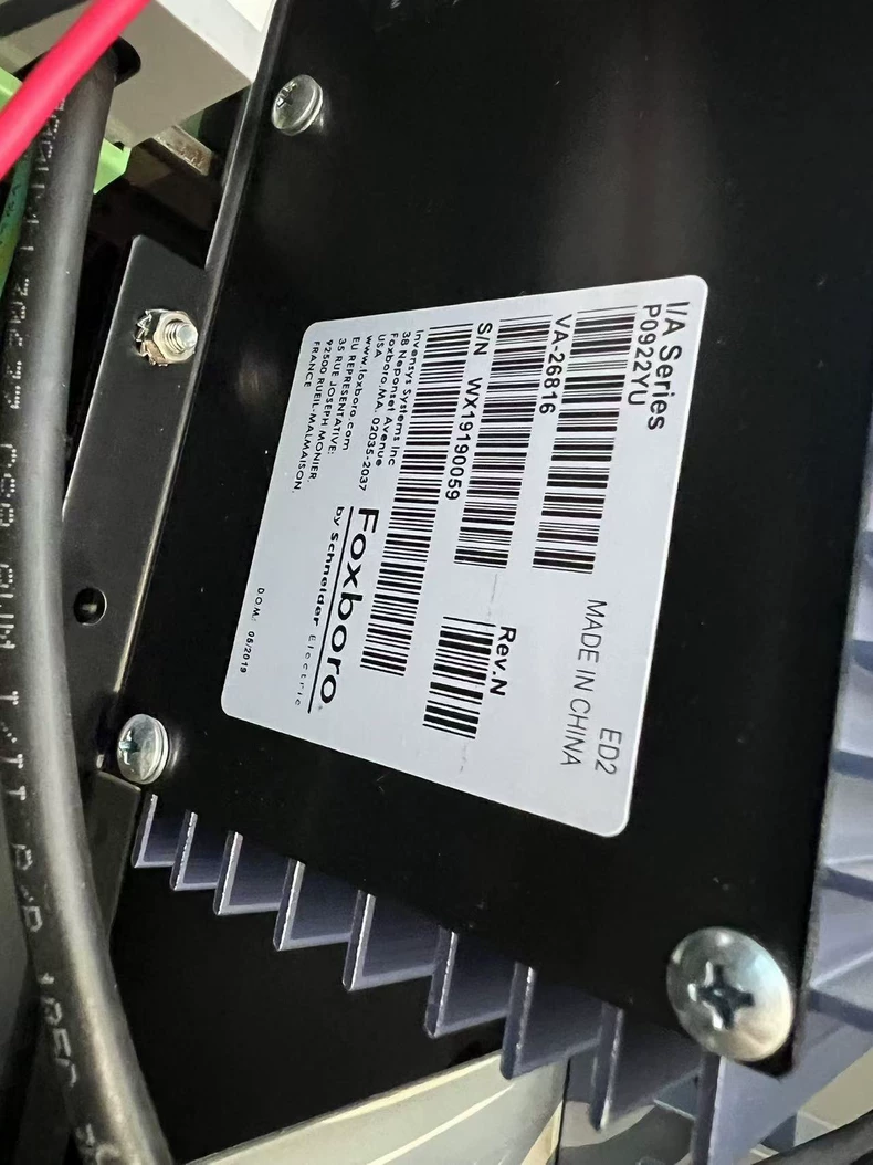 P0922YU Foxboro Power Supply - High-Efficiency Power Delivery