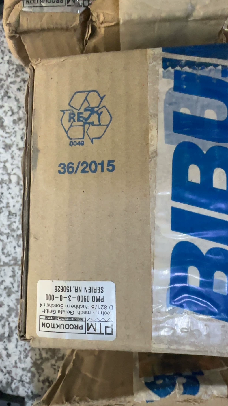 Pneumatic Motor PMO 0900-3-0-000 by BIBUS for Industrial Use