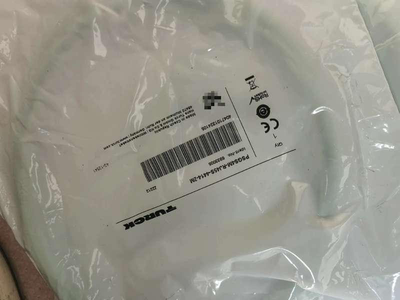 TURCK Communication Cable PSGS4M-RJ45S-4414-2M 2 Meter Length
