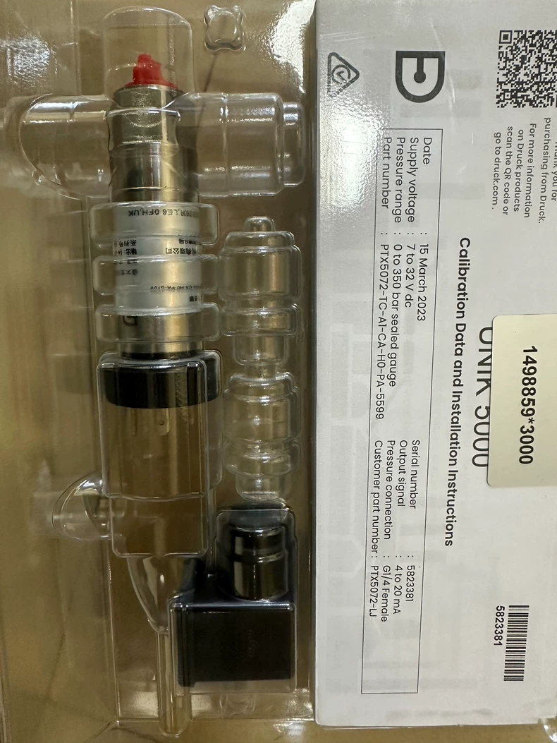 PTX5072-TC-A1 Druck Pressure Sensor - Reliable Monitoring