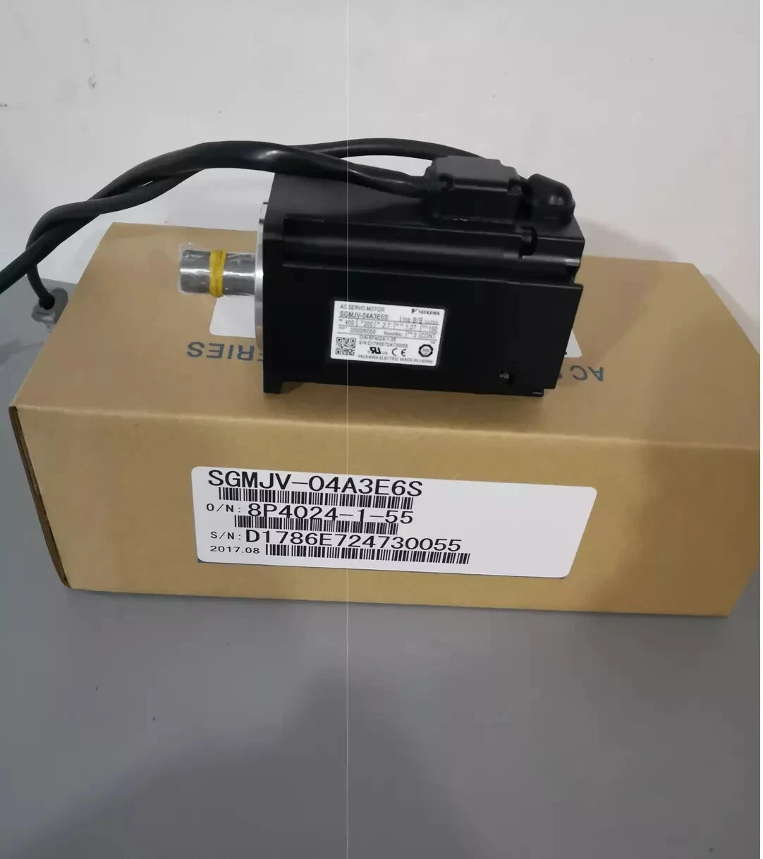 Yaskawa SGMJV-04A3E6S Servo Motor - High Precision AC Drive 1 SGMJV-04A3E6S