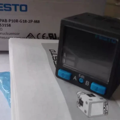 FESTO Pressure Gauge SPAB-P10R-G18-2P-M8 Accurate Readings