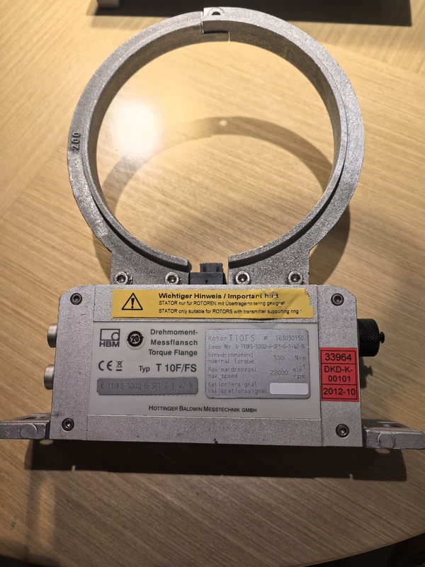 T10F/FS Torque Sensor by HBM - High-Precision Monitoring