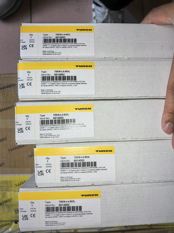 TURCK IO Module Model TBEN-L4-8IOL - Reliable Automation Part