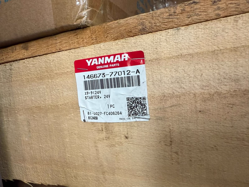 Yanmar Starter Motor TDI 45MA-27751-001 - Durable Design