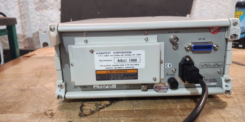TQ8325 ADVANTEST Optical Meter - High-Accuracy Wavelength Measurement