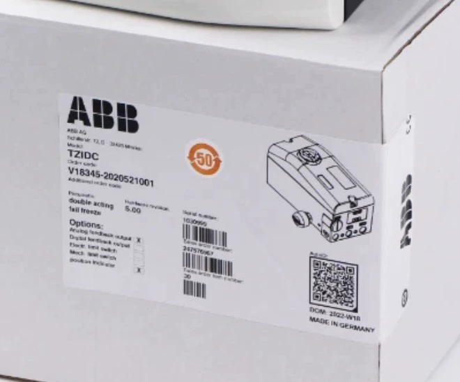 V18345-2020521001 Valve Positioner by ABB - Industrial Use