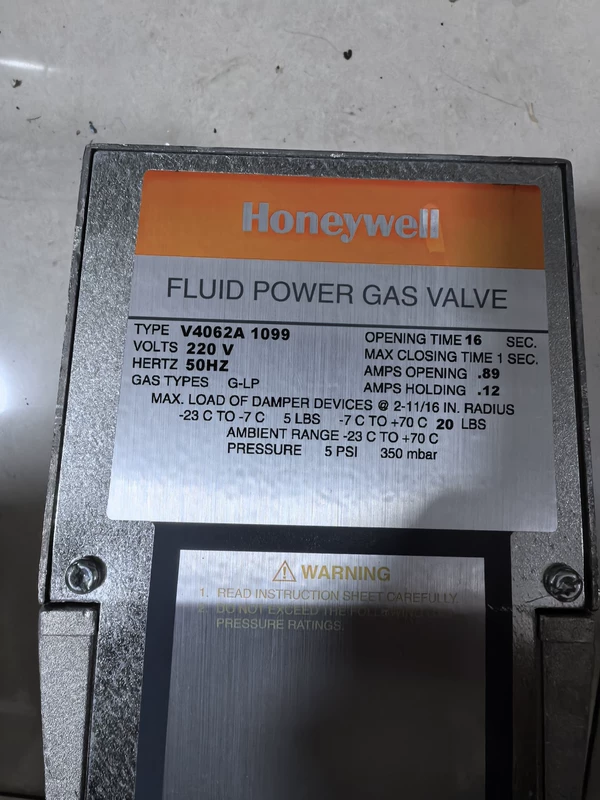 Honeywell Hydraulic Actuator V4062A 1099 Reliable Control