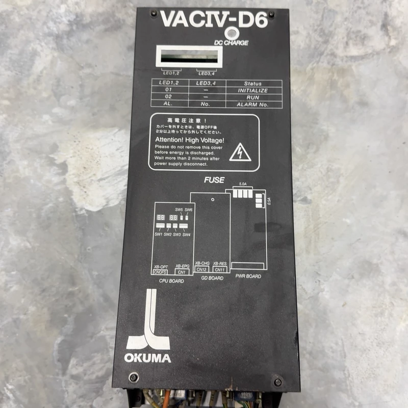 VACIV-D6 OKUMA Drive - Precision Machining Power
