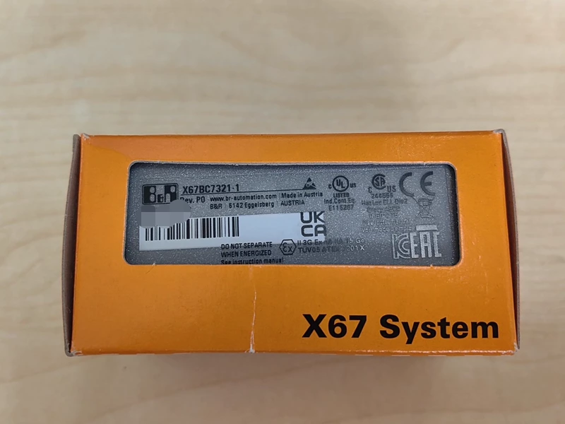 B&R Bus Controller Model X67BC7321-1 Automation Control