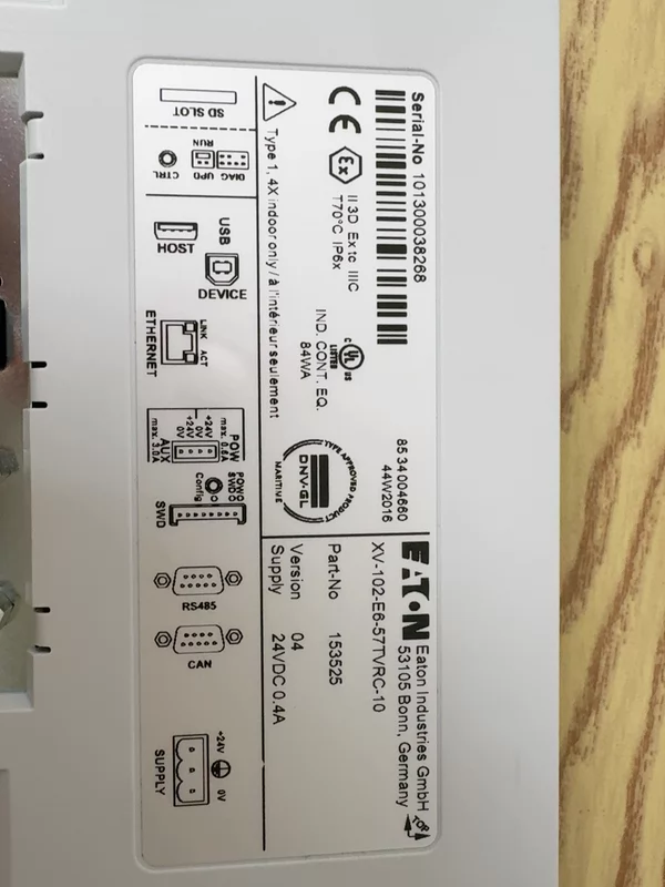 XV-102-E6-57TVRC-10 EATON Screen - Intuitive Industrial HMI