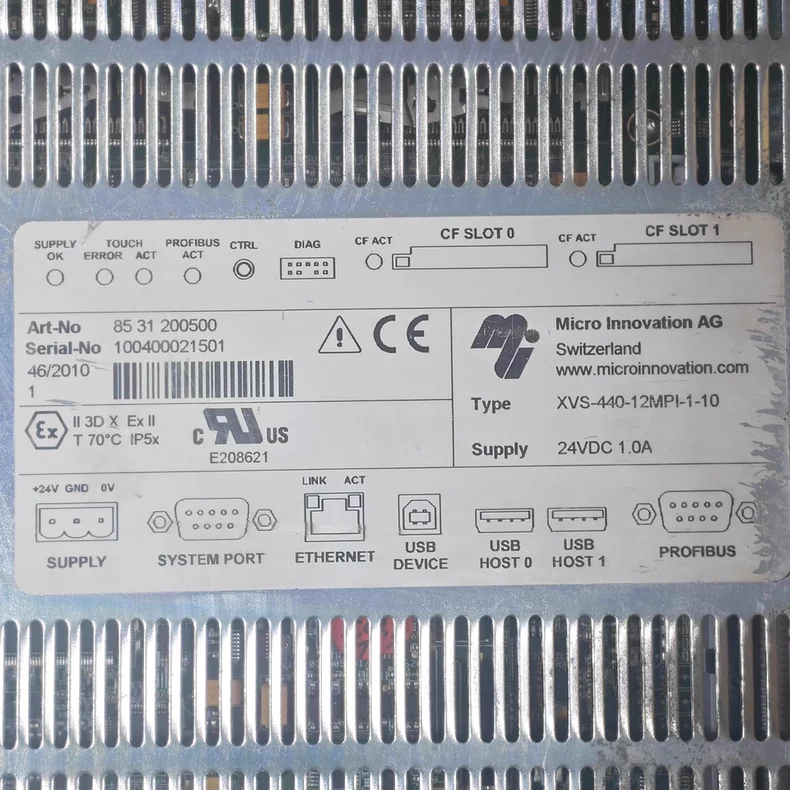 Eaton Touch Screen XVS-440-12MPI-1-10 - Advanced Industrial HMI Panel