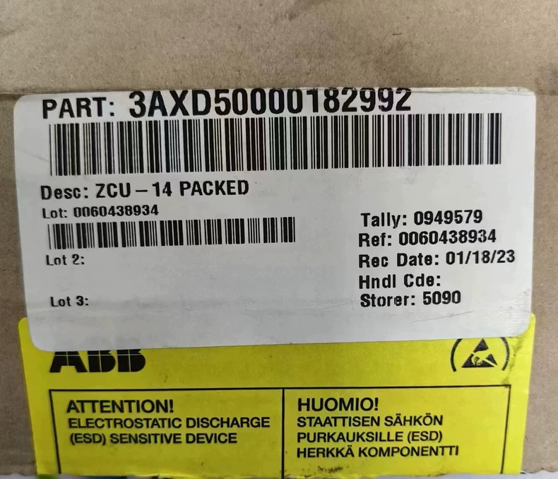 ABB ZCU-14 Control Unit - Advanced Automation Controller