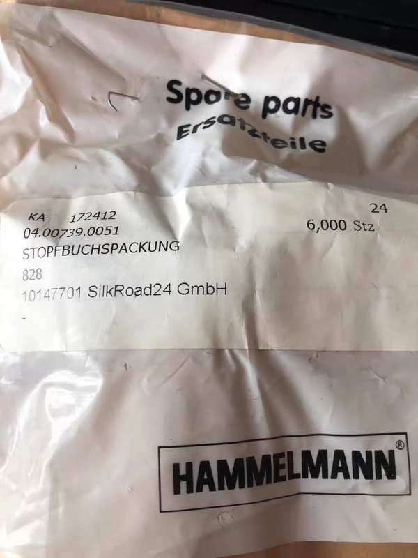 Hammelmann 04.00739.0051 High Pressure Pump 172414