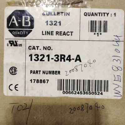 Allen-Bradley Line Reactor 1321-3R4-A - Voltage Stabilization