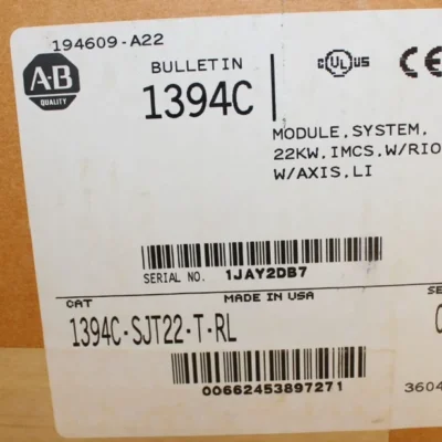 Allen-Bradley 1394-SJT22-T-RL Servo Drive for Motion Control
